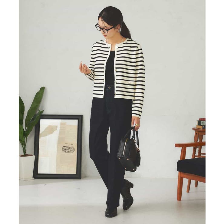 メタルボタンニットカーディガン | a.v.v【WOMEN】 | 詳細画像9 