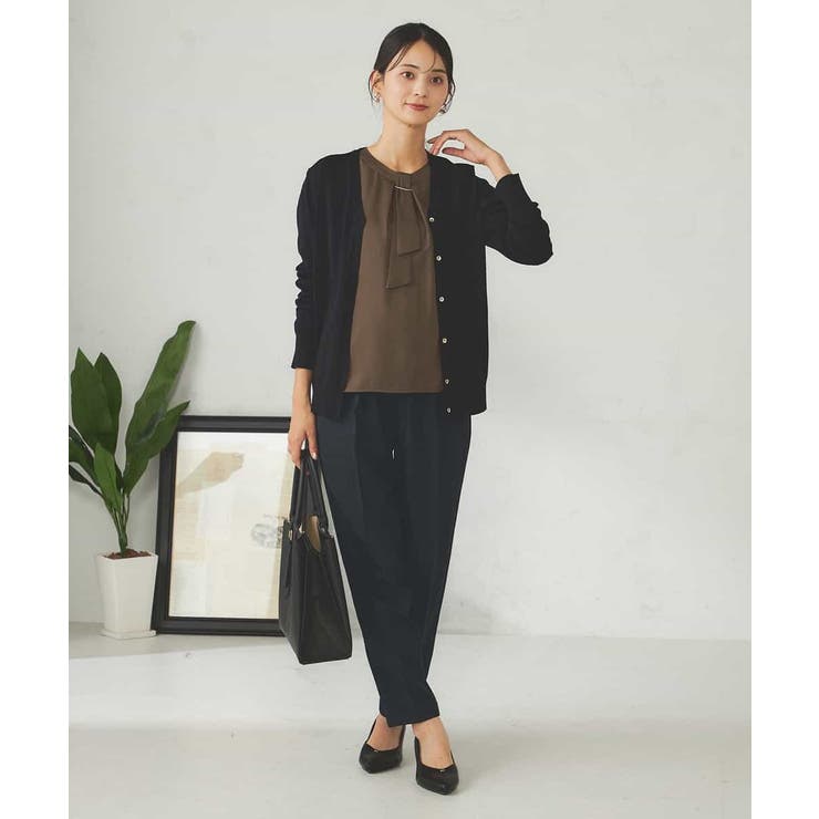 【洗える】Vネック美ラクるカーディガン | a.v.v【WOMEN】 | 詳細画像17 