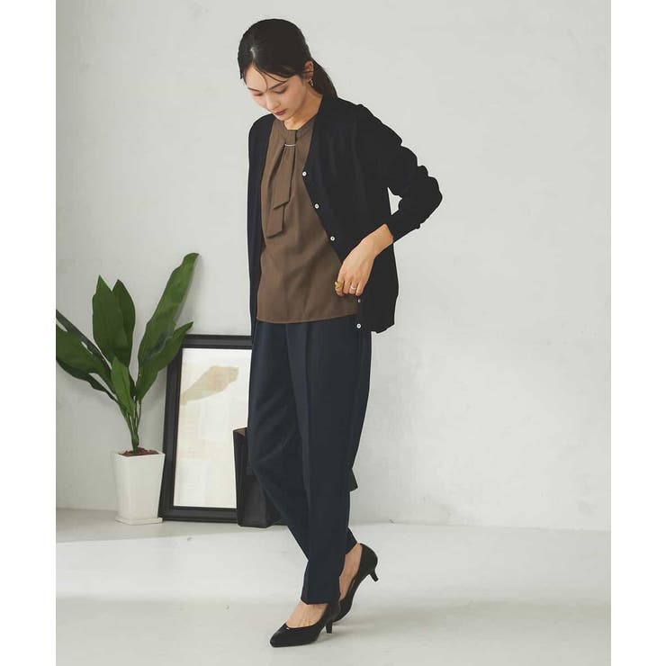 【洗える】Vネック美ラクるカーディガン | a.v.v【WOMEN】 | 詳細画像19 