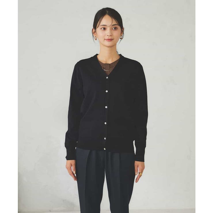 【洗える】Vネック美ラクるカーディガン | a.v.v【WOMEN】 | 詳細画像20 