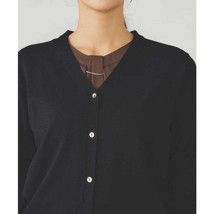 【洗える】Vネック美ラクるカーディガン | a.v.v【WOMEN】 | 詳細画像23 