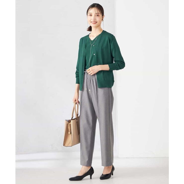 【洗える】Vネック美ラクるカーディガン | a.v.v【WOMEN】 | 詳細画像5 