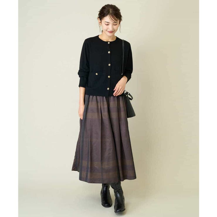 ミラノリブニットカーディガン | a.v.v【WOMEN】 | 詳細画像13 