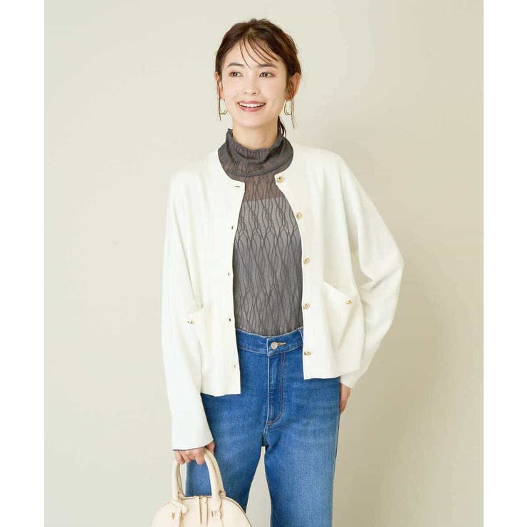 ミラノリブニットカーディガン | a.v.v【WOMEN】 | 詳細画像2 