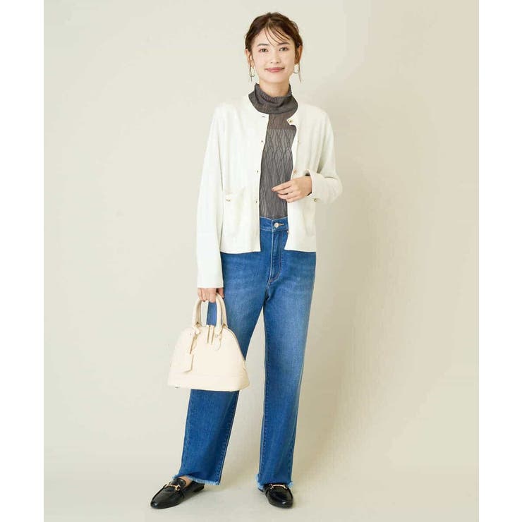 ミラノリブニットカーディガン | a.v.v【WOMEN】 | 詳細画像5 