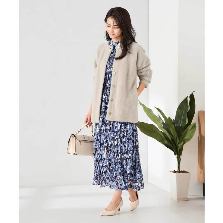 フェレットライクフェザーダブルフェイスカーディガン | a.v.v【WOMEN】 | 詳細画像13 