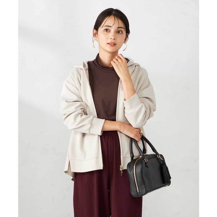 バックフレアダンボールパーカー | a.v.v【WOMEN】 | 詳細画像14 