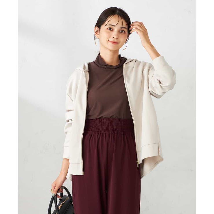 バックフレアダンボールパーカー | a.v.v【WOMEN】 | 詳細画像15 