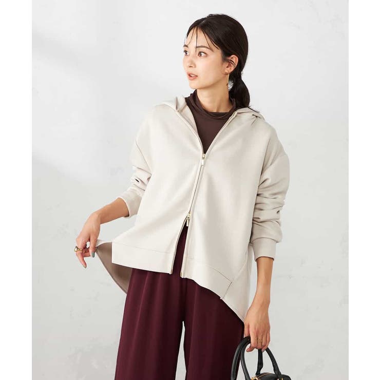 バックフレアダンボールパーカー | a.v.v【WOMEN】 | 詳細画像20 