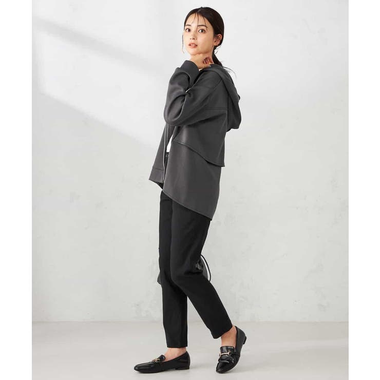 バックフレアダンボールパーカー | a.v.v【WOMEN】 | 詳細画像33 