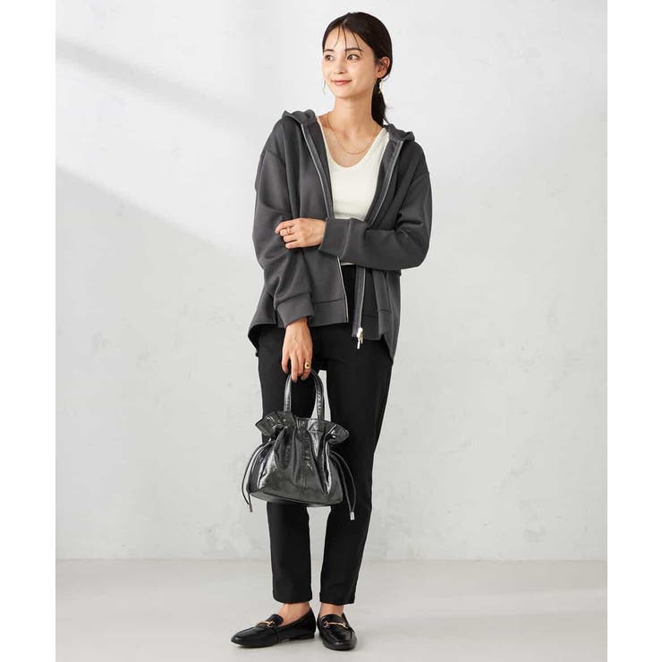 バックフレアダンボールパーカー | a.v.v【WOMEN】 | 詳細画像38 