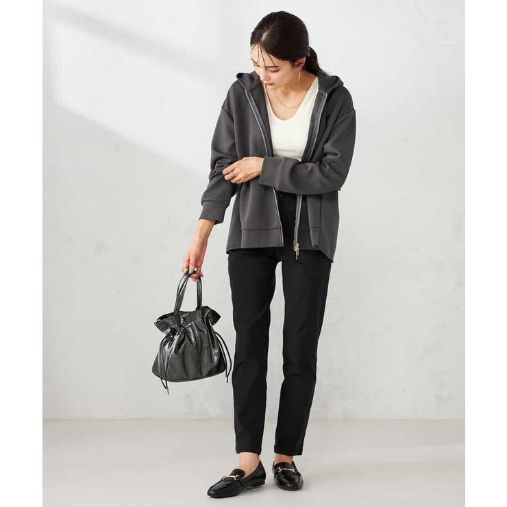 バックフレアダンボールパーカー | a.v.v【WOMEN】 | 詳細画像39 