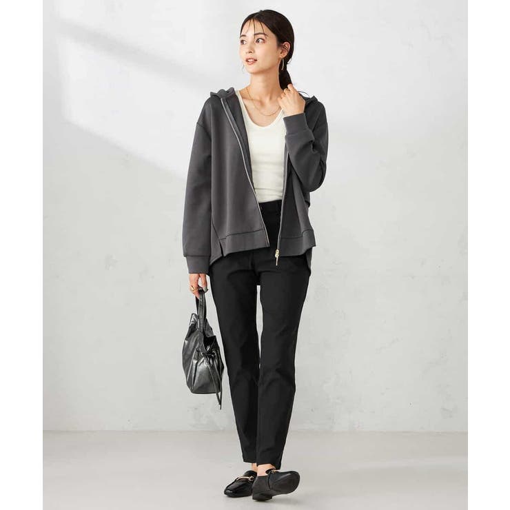 バックフレアダンボールパーカー | a.v.v【WOMEN】 | 詳細画像40 