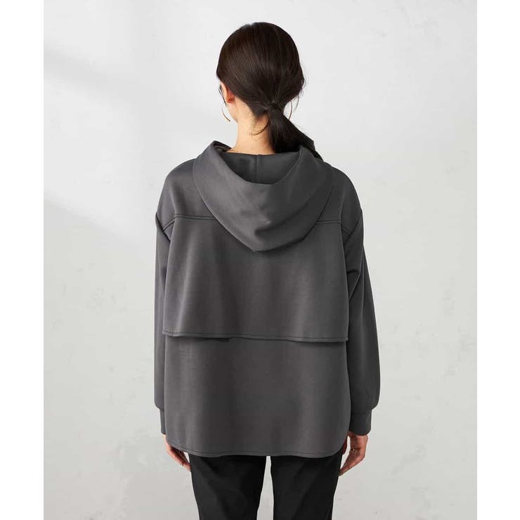 バックフレアダンボールパーカー | a.v.v【WOMEN】 | 詳細画像43 