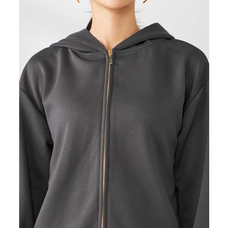 バックフレアダンボールパーカー | a.v.v【WOMEN】 | 詳細画像44 