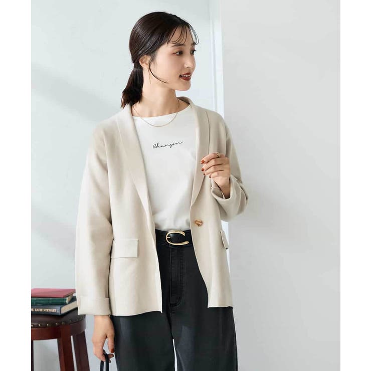 ニットジャケット | a.v.v【WOMEN】 | 詳細画像2 