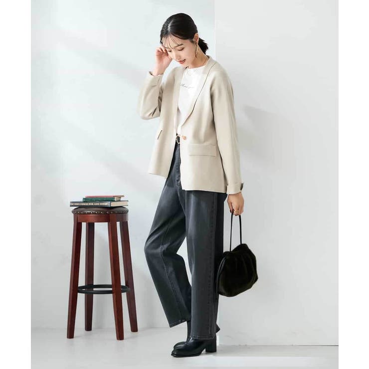 ニットジャケット | a.v.v【WOMEN】 | 詳細画像7 