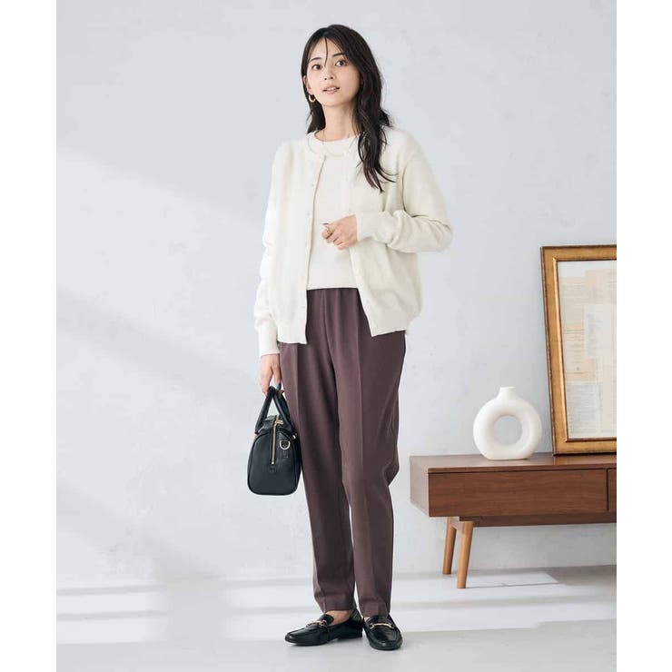 スパンコール混クルーネックカーディガン | a.v.v【WOMEN】 | 詳細画像11 