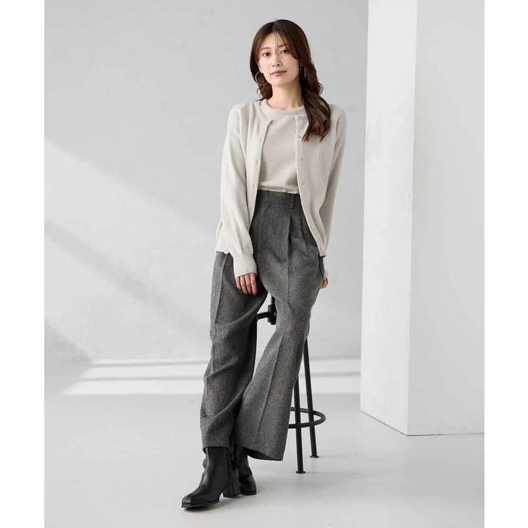 スパンコール混クルーネックカーディガン | a.v.v【WOMEN】 | 詳細画像24 