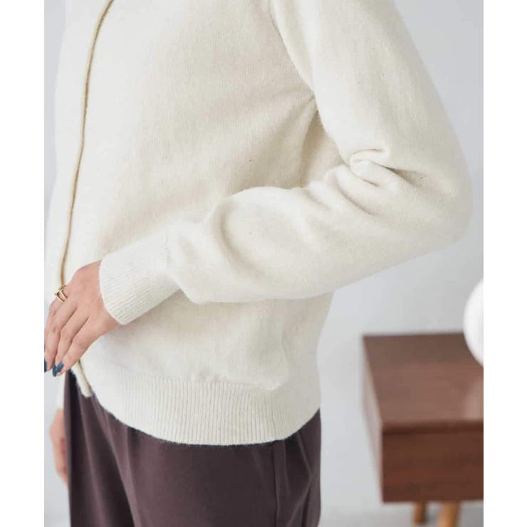 スパンコール混クルーネックカーディガン | a.v.v【WOMEN】 | 詳細画像29 