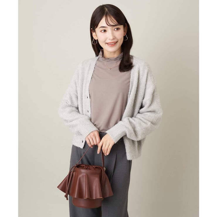 スチールヤーンヘアリーニット | a.v.v【WOMEN】 | 詳細画像11 