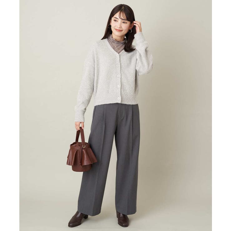 スチールヤーンヘアリーニット | a.v.v【WOMEN】 | 詳細画像17 