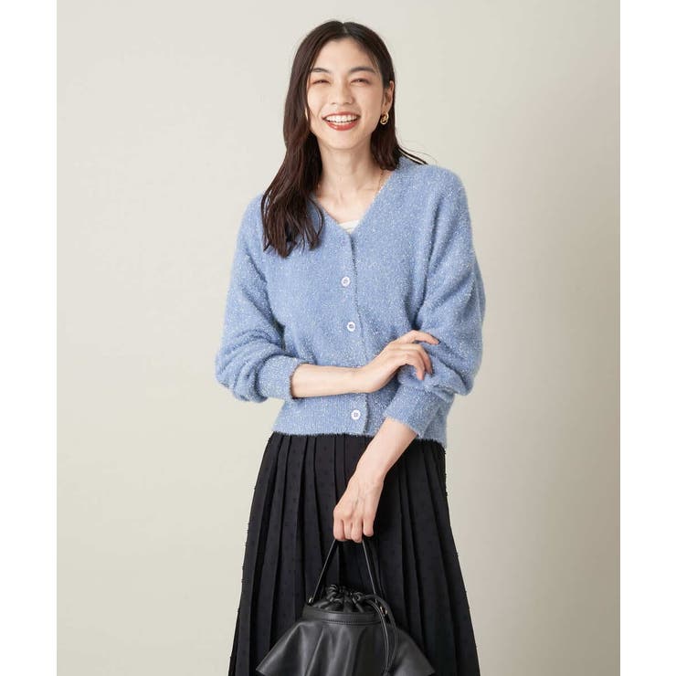 スチールヤーンヘアリーニット | a.v.v【WOMEN】 | 詳細画像2 