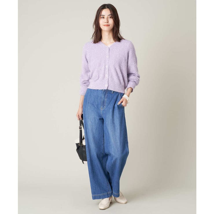 スチールヤーンヘアリーニット | a.v.v【WOMEN】 | 詳細画像21 