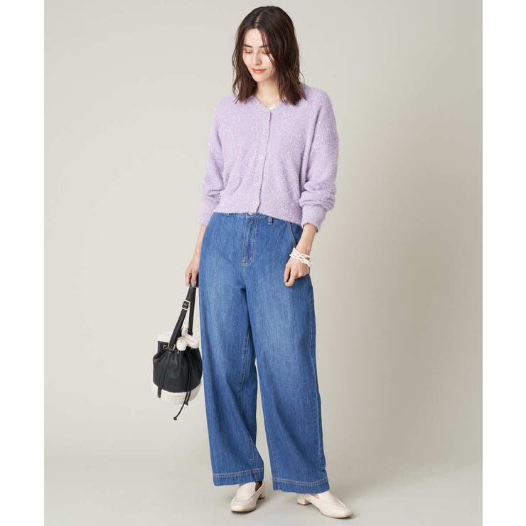 スチールヤーンヘアリーニット | a.v.v【WOMEN】 | 詳細画像23 