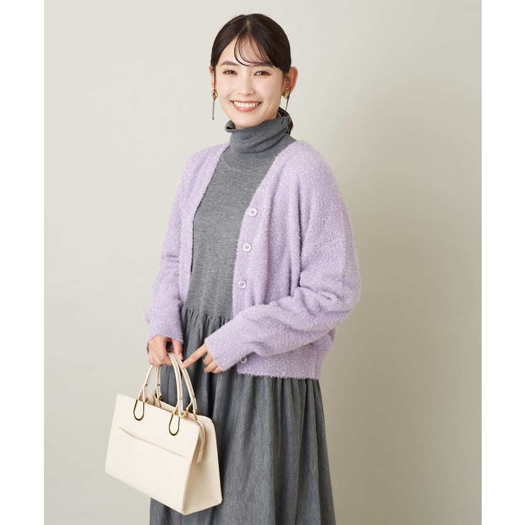 スチールヤーンヘアリーニット | a.v.v【WOMEN】 | 詳細画像25 