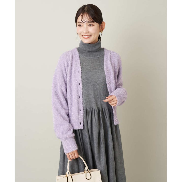 スチールヤーンヘアリーニット | a.v.v【WOMEN】 | 詳細画像26 