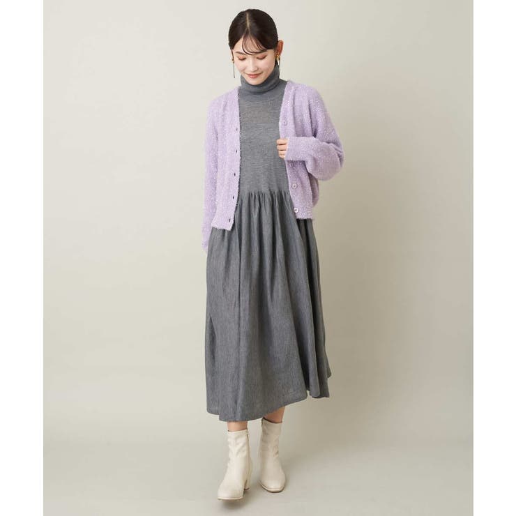 スチールヤーンヘアリーニット | a.v.v【WOMEN】 | 詳細画像27 