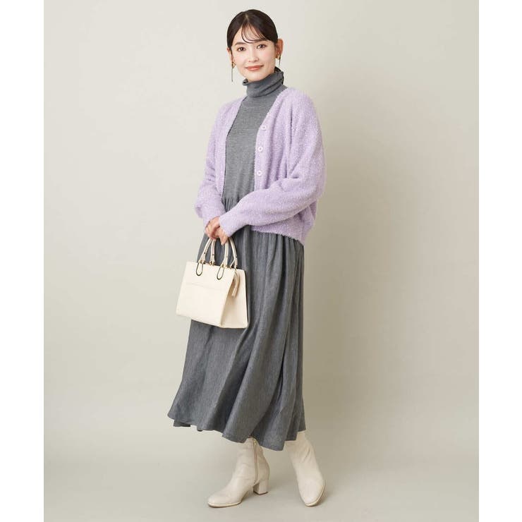 スチールヤーンヘアリーニット | a.v.v【WOMEN】 | 詳細画像29 