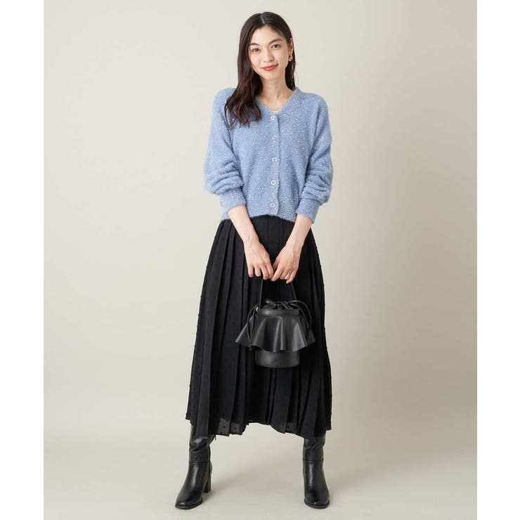 スチールヤーンヘアリーニット | a.v.v【WOMEN】 | 詳細画像3 