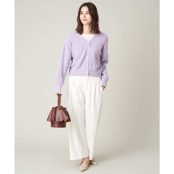 スチールヤーンヘアリーニット | a.v.v【WOMEN】 | 詳細画像32 