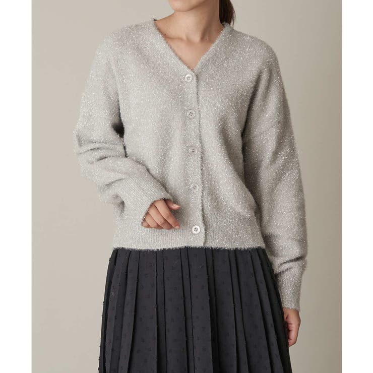 スチールヤーンヘアリーニット | a.v.v【WOMEN】 | 詳細画像35 