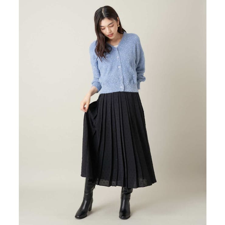 スチールヤーンヘアリーニット | a.v.v【WOMEN】 | 詳細画像5 