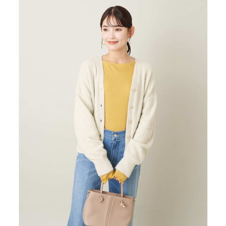 スチールヤーンヘアリーニット | a.v.v【WOMEN】 | 詳細画像7 