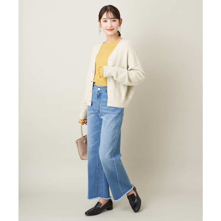 スチールヤーンヘアリーニット | a.v.v【WOMEN】 | 詳細画像9 