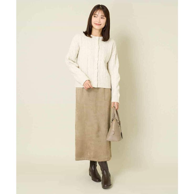 2WAY アラン柄ニットカーディガン | a.v.v【WOMEN】 | 詳細画像22 