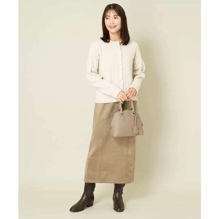 2WAY アラン柄ニットカーディガン | a.v.v【WOMEN】 | 詳細画像24 