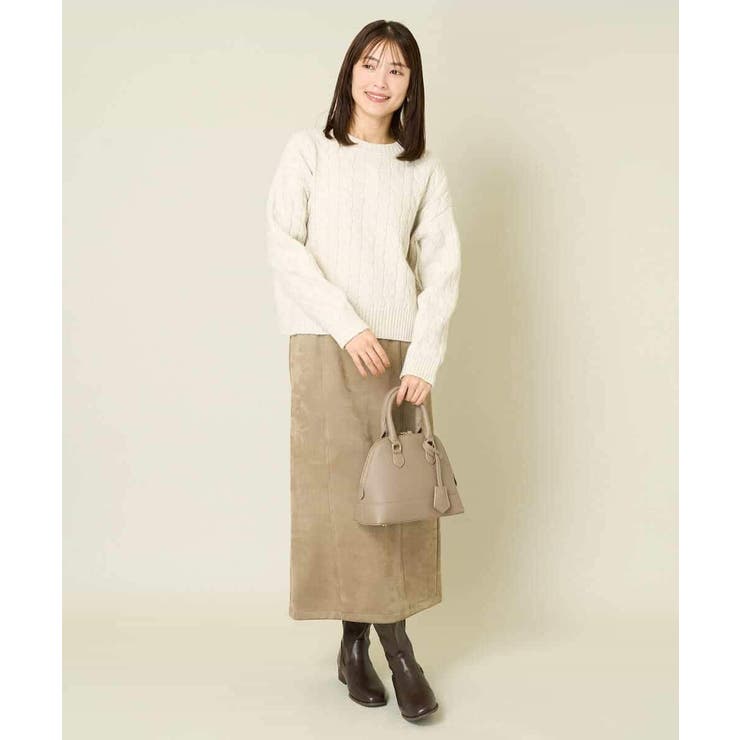 2WAY アラン柄ニットカーディガン | a.v.v【WOMEN】 | 詳細画像25 