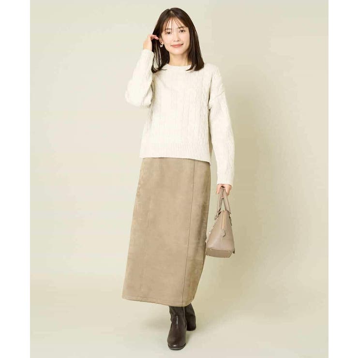 2WAY アラン柄ニットカーディガン | a.v.v【WOMEN】 | 詳細画像26 