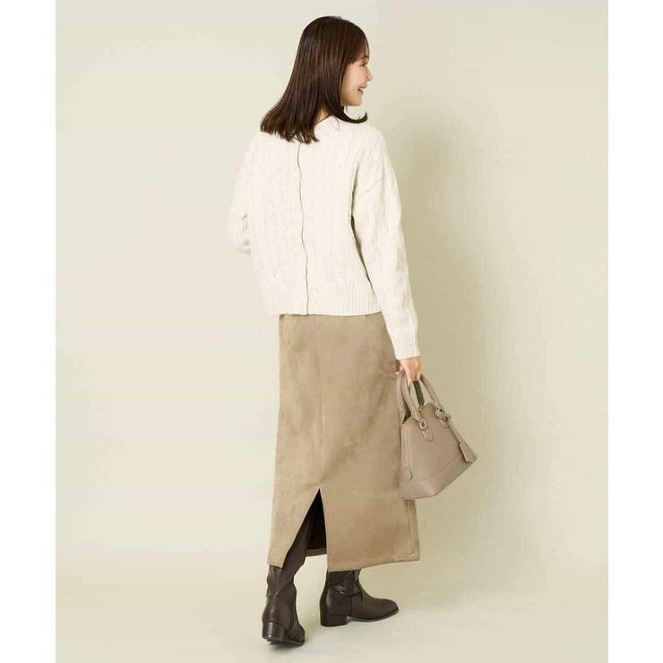 2WAY アラン柄ニットカーディガン | a.v.v【WOMEN】 | 詳細画像27 