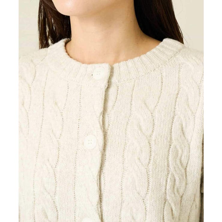 2WAY アラン柄ニットカーディガン | a.v.v【WOMEN】 | 詳細画像44 