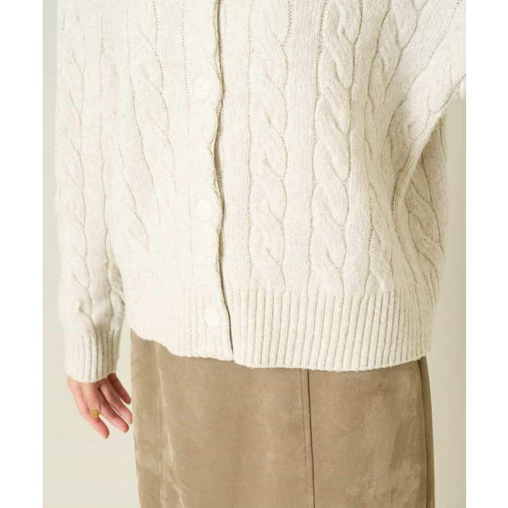 2WAY アラン柄ニットカーディガン | a.v.v【WOMEN】 | 詳細画像46 