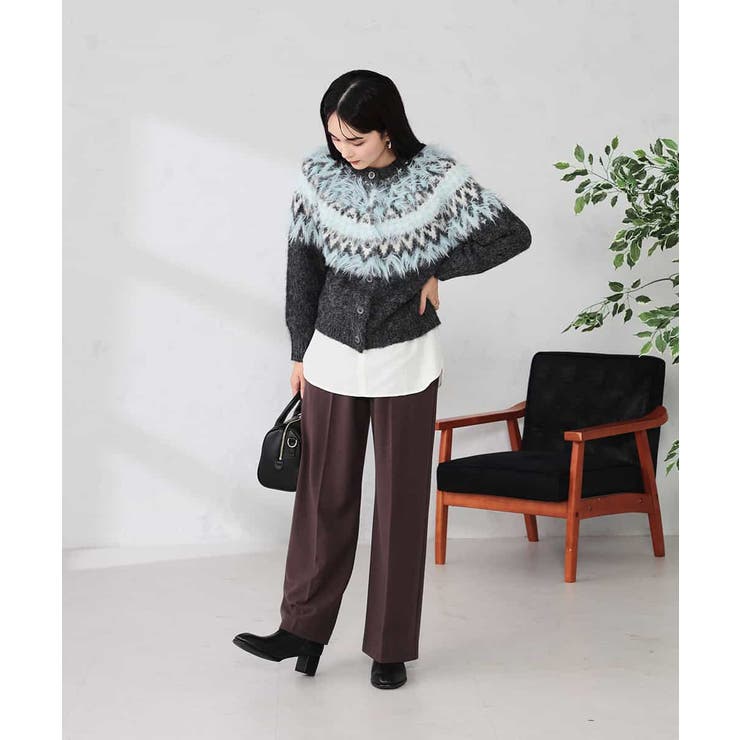 【2WAY】フェアアイルニットカーディガン | a.v.v【WOMEN】 | 詳細画像11 