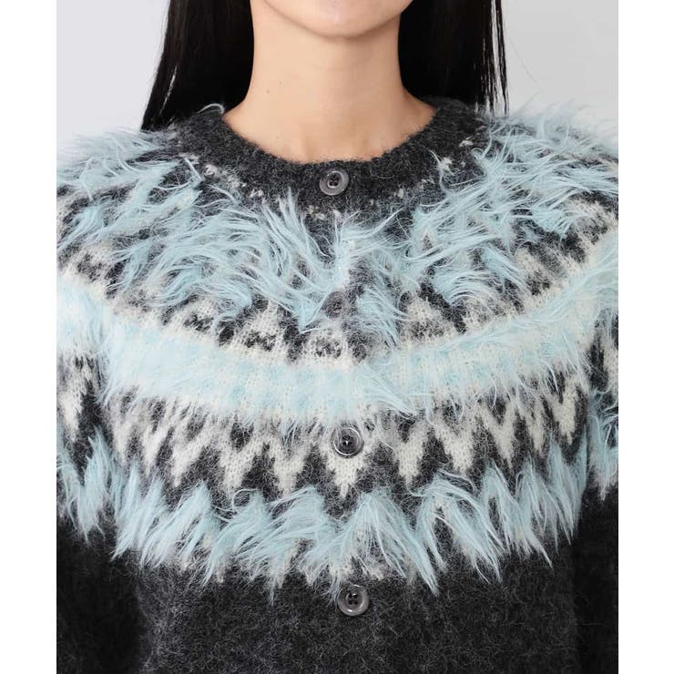 【2WAY】フェアアイルニットカーディガン | a.v.v【WOMEN】 | 詳細画像17 