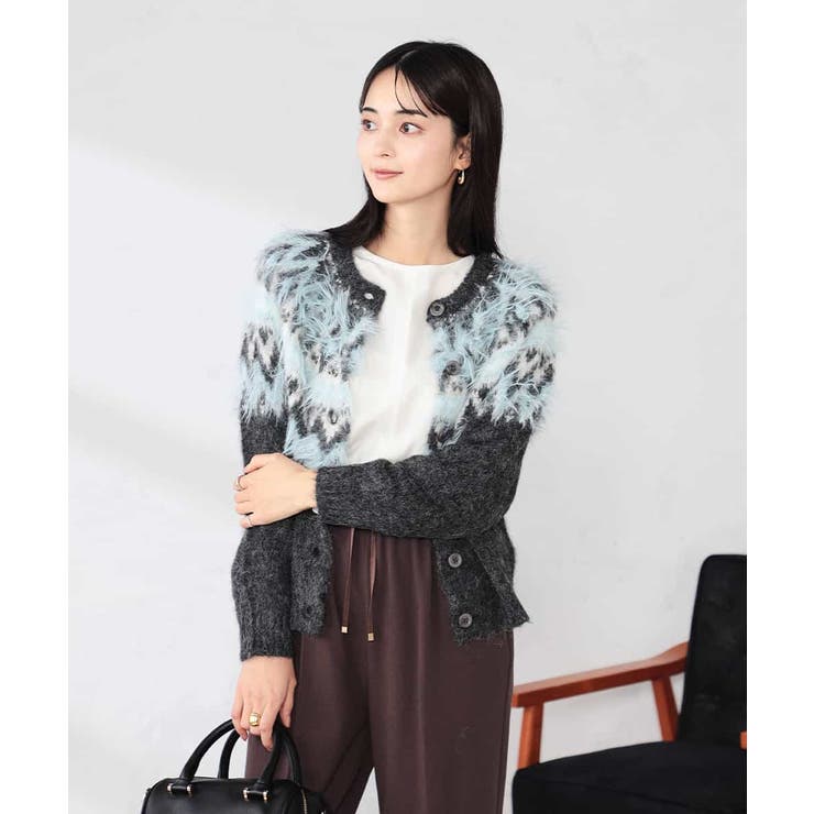 【2WAY】フェアアイルニットカーディガン | a.v.v【WOMEN】 | 詳細画像2 