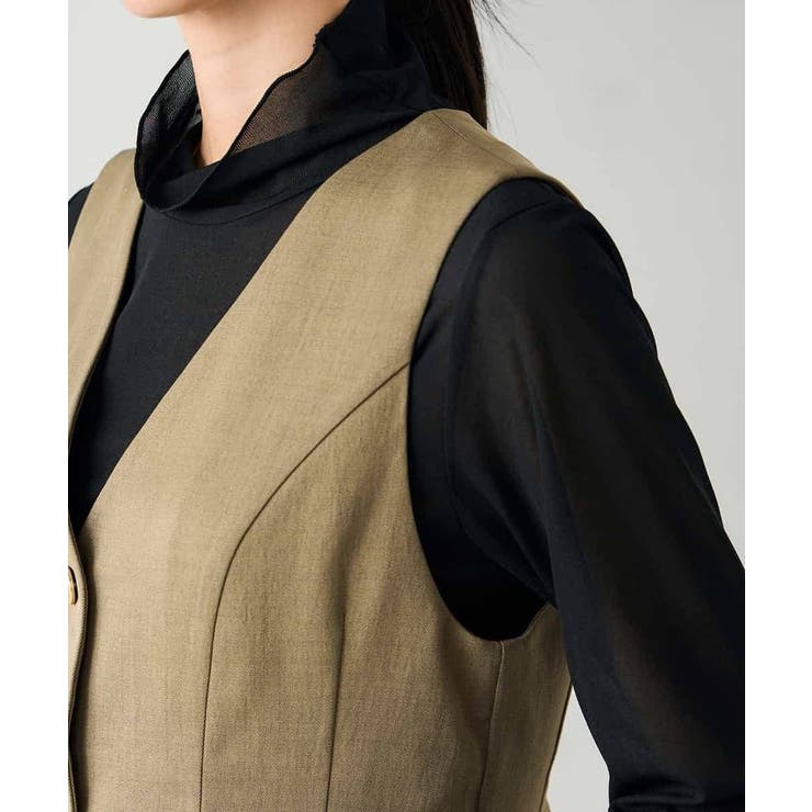 【2SET】ペプラムジレ×ナロースカート | a.v.v【WOMEN】 | 詳細画像14 